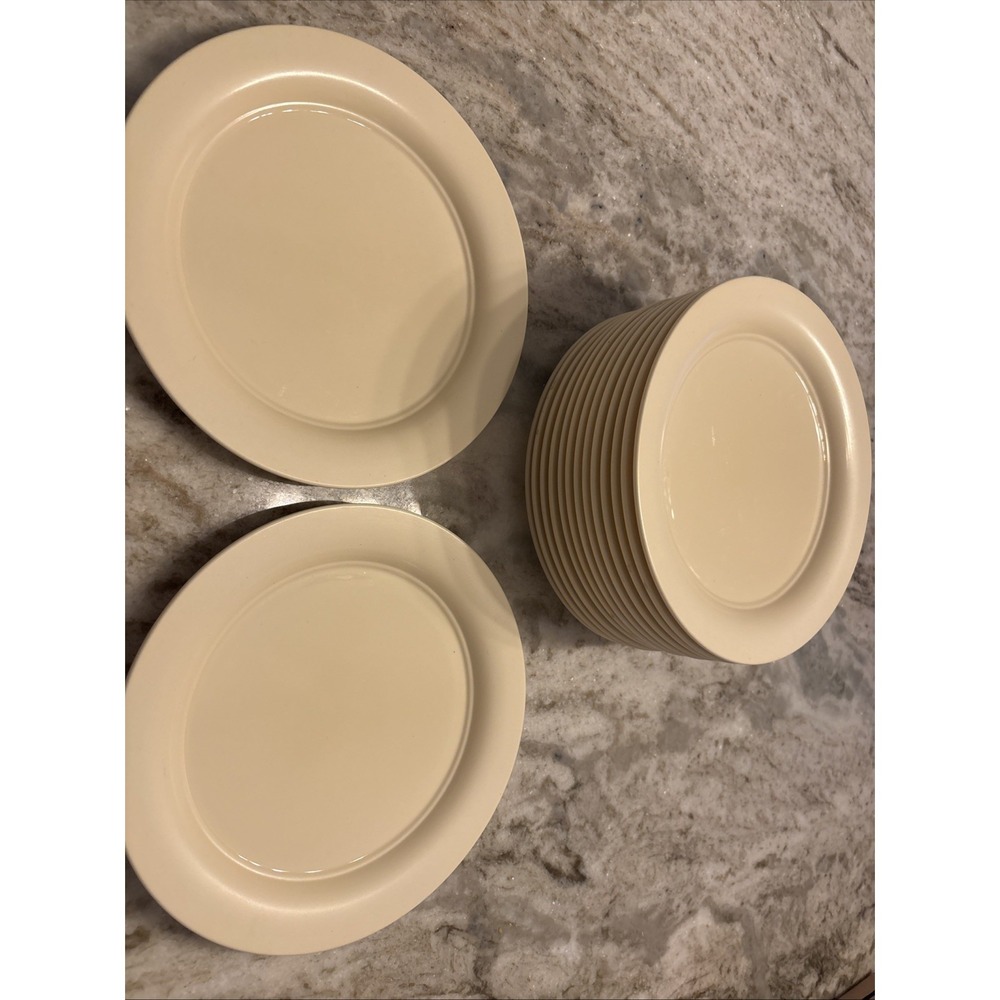 Lenox Ivory Bone China 8.25 Inch Salad Plates Set of 15 USA Made